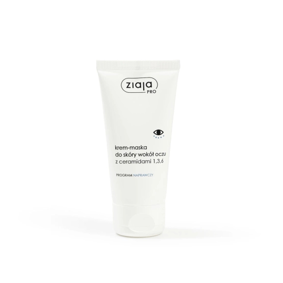Ziaja PRO Program naprawczy Krem-maska pod oczy z ceramidami granatowa 50 ml