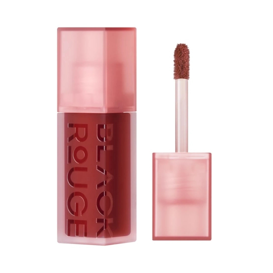 BLACK ROUGE Double Layer Over Velvet - Aksamitny tint do ust o podwójnej formule Woody Layer
